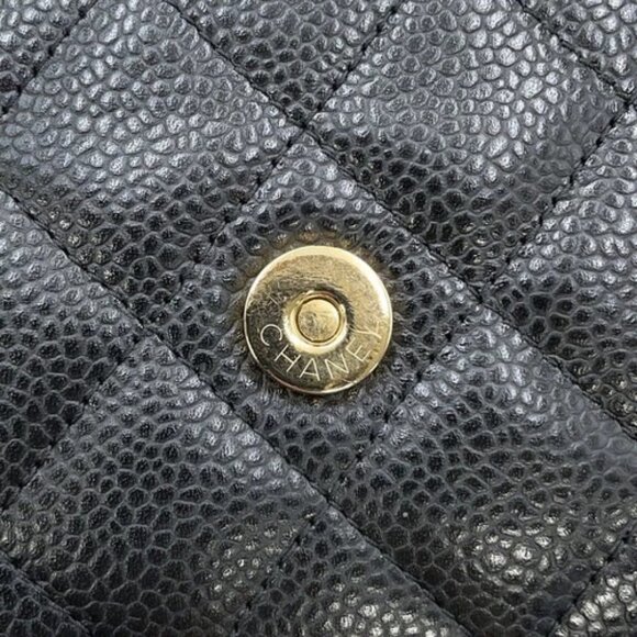 CHANEL Matelasse Chain wallet Calfskin Black - Picture 7 of 12